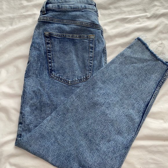 H&M Mom High Ankle Jeans size 10 - Picture 1 of 3